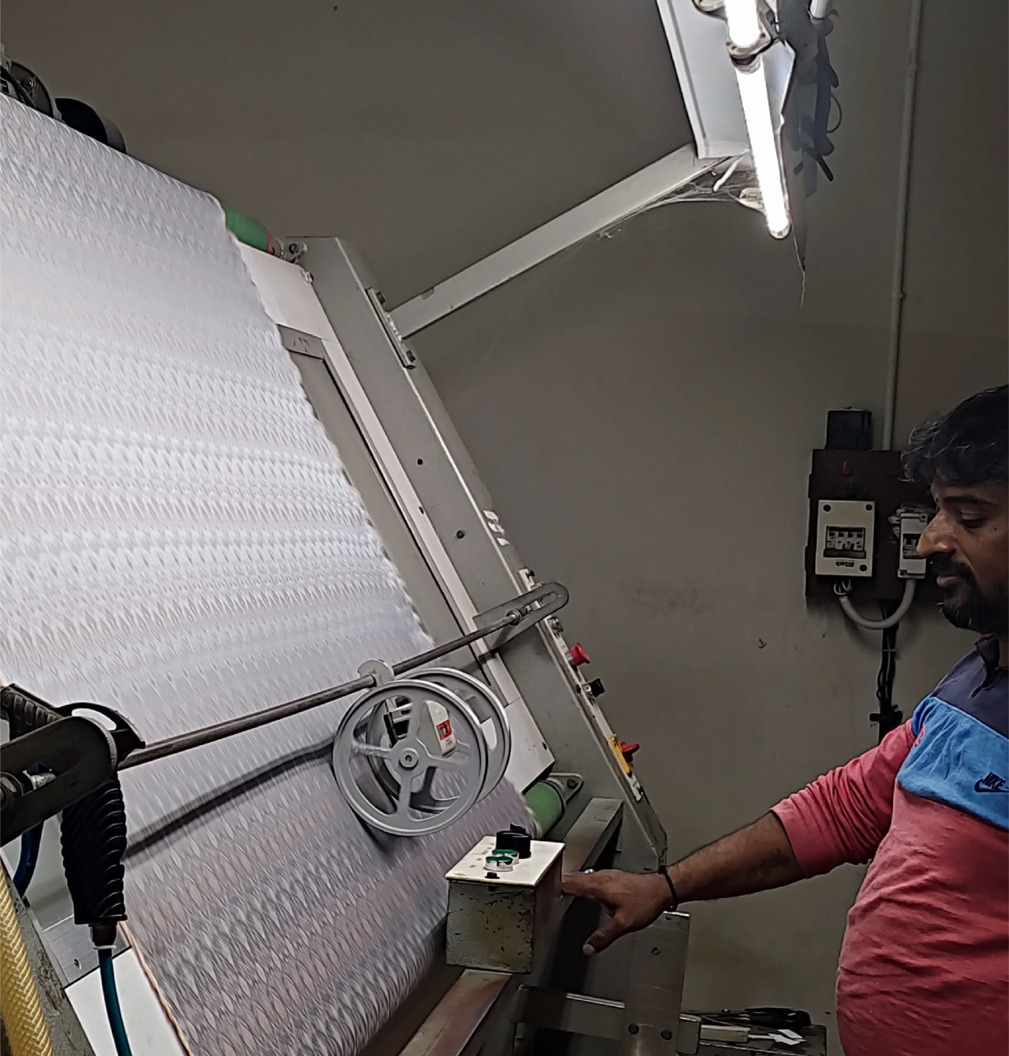 Layered fabric inspection protocols